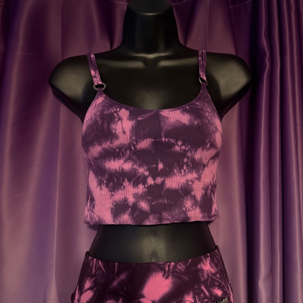 Bombshell Sportswear Tie Dye Crop Top - Used L/XL